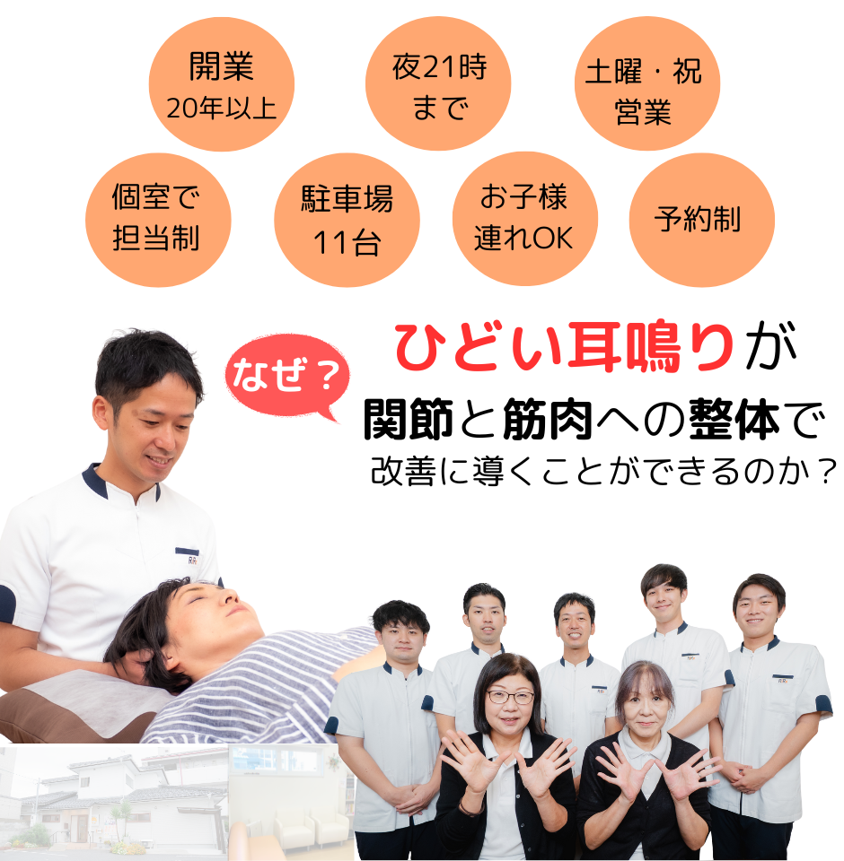 なぜ、病院では異常なしと言われた耳鳴りが当院の施術で改善するのか?