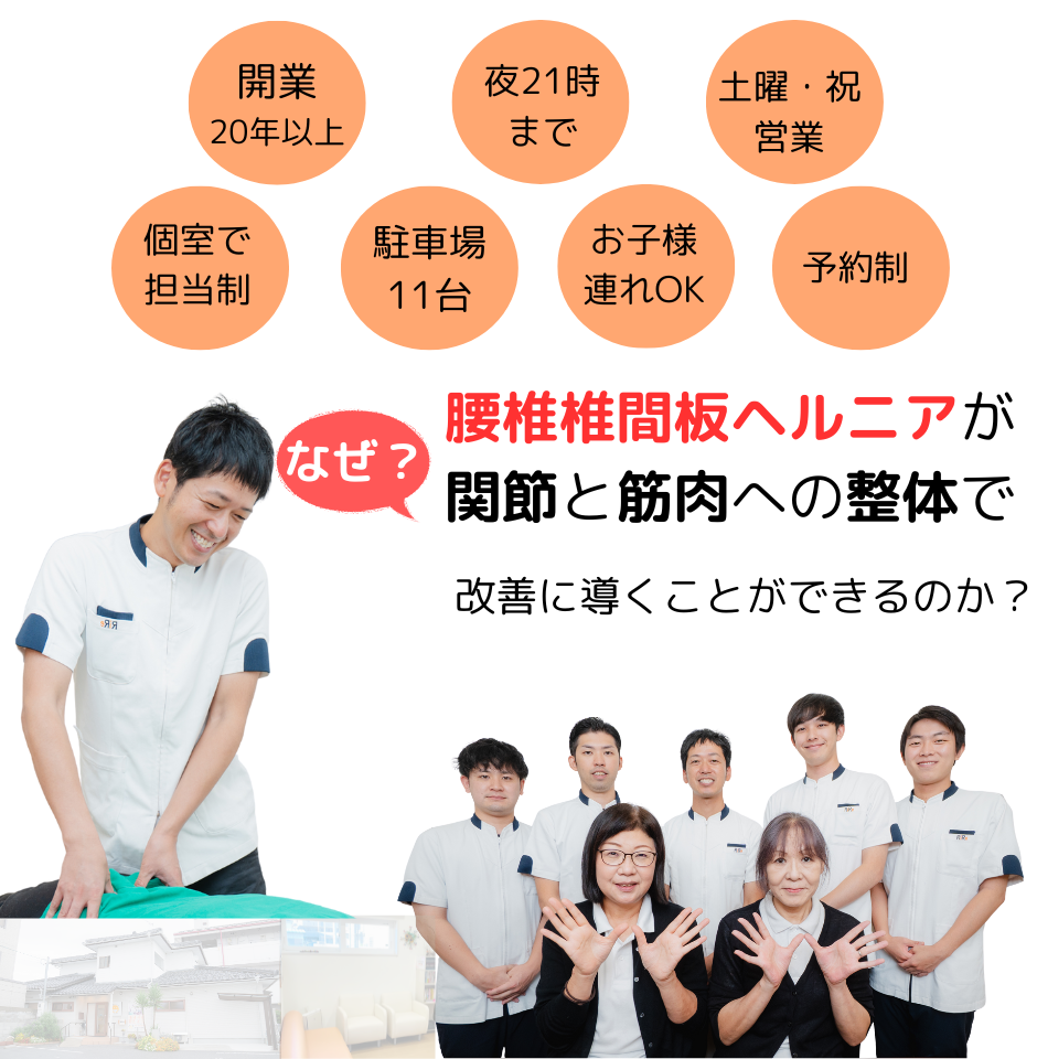 なぜ、当院では手術しかないといわれたヘルニアが当院の施術で改善するのか?