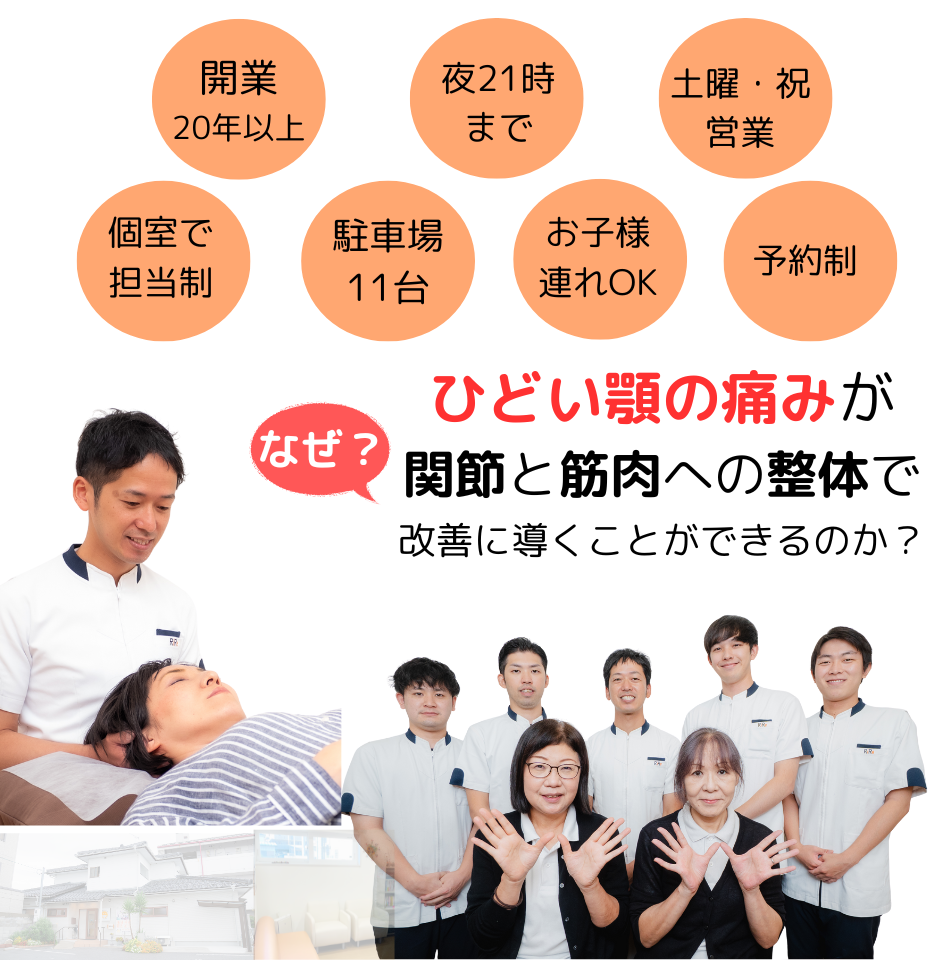 なぜマウスピースをしても改善しなかった顎関節症が当院の施術で改善するのか？