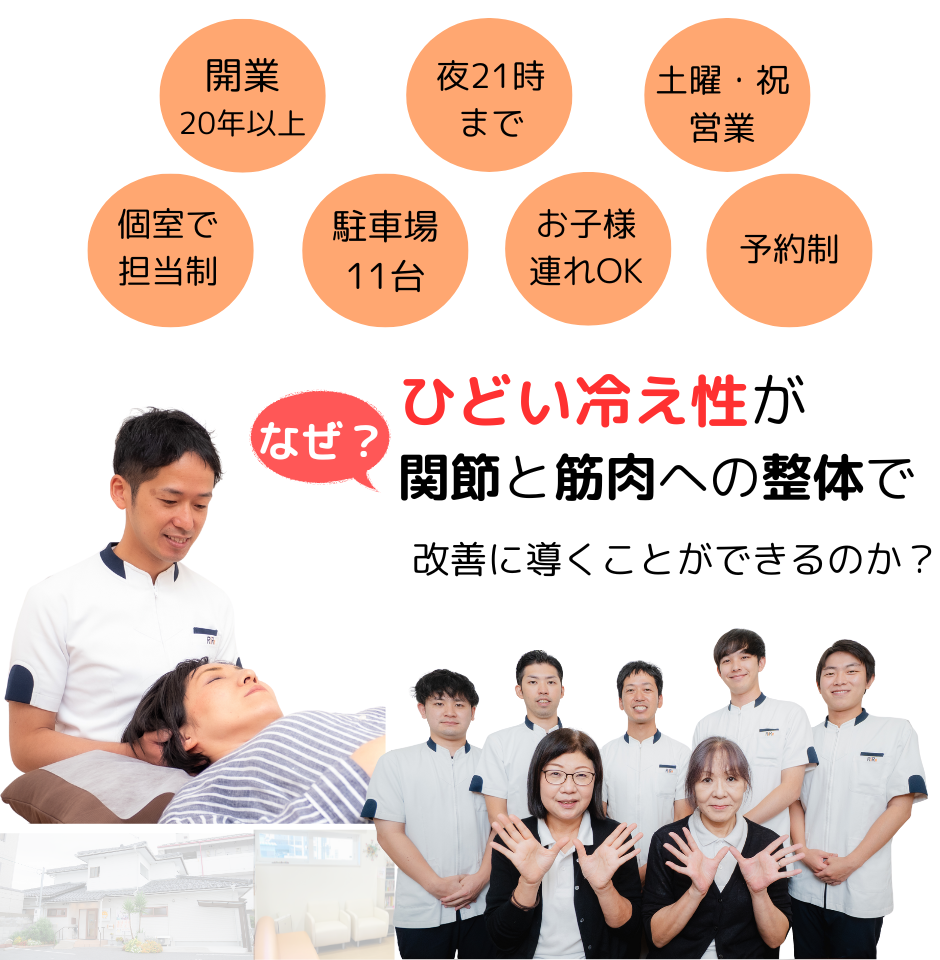 他院では改善しなかった冷え性が当院の施術で改善するのか?